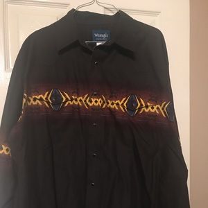 Wrangler men’s western button down size xl